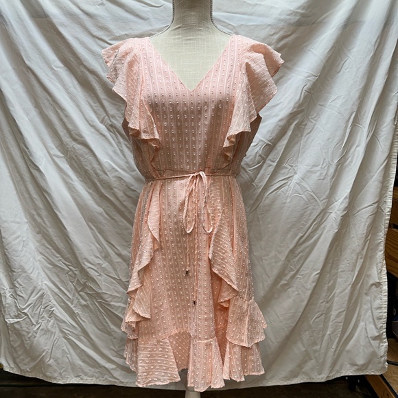 Tommy Hilfiger Dresses & Skirts - Tommy Hilfiger Pink Midi Dress Size 14